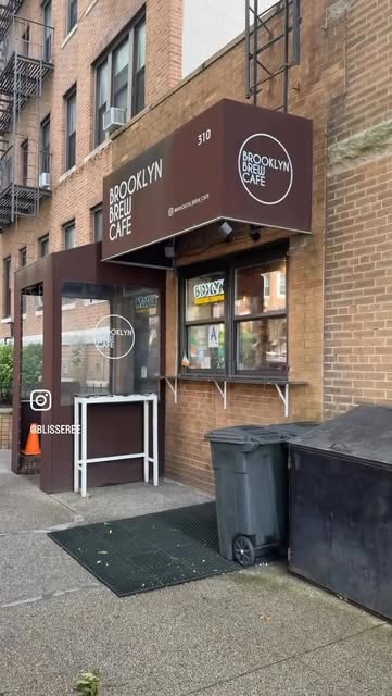 At Brooklyn Brew Cafe: real cafe photos