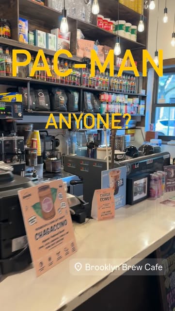 At Brooklyn Brew Cafe: real cafe photos