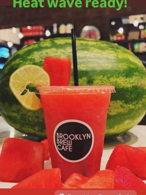 At Brooklyn Brew Cafe: real cafe photos